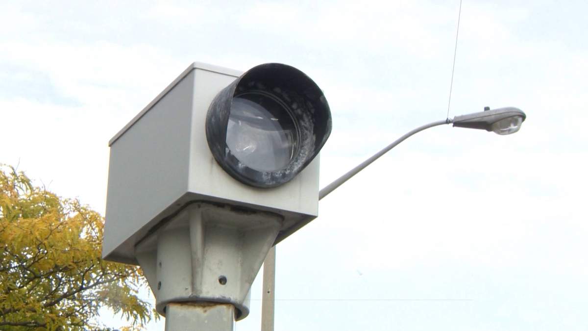Winnipeg police say a 23-year-old man is facing criminal charges after a motorcyclist was caught speeding through red light cameras 48 times in just over four months last year.