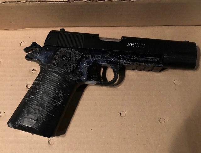 A 15-year-old was injured in a confrontation with police on Feb. 3, 2020. A replica firearm was recovered at the scene after the teen was arrested.