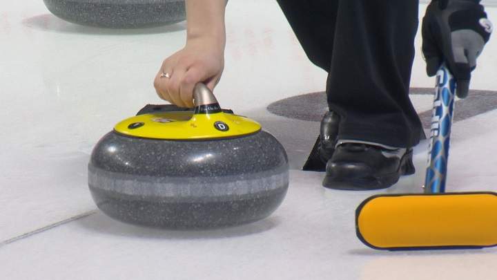 Curling Canada uses three sets of stones that travel across Canada for events.