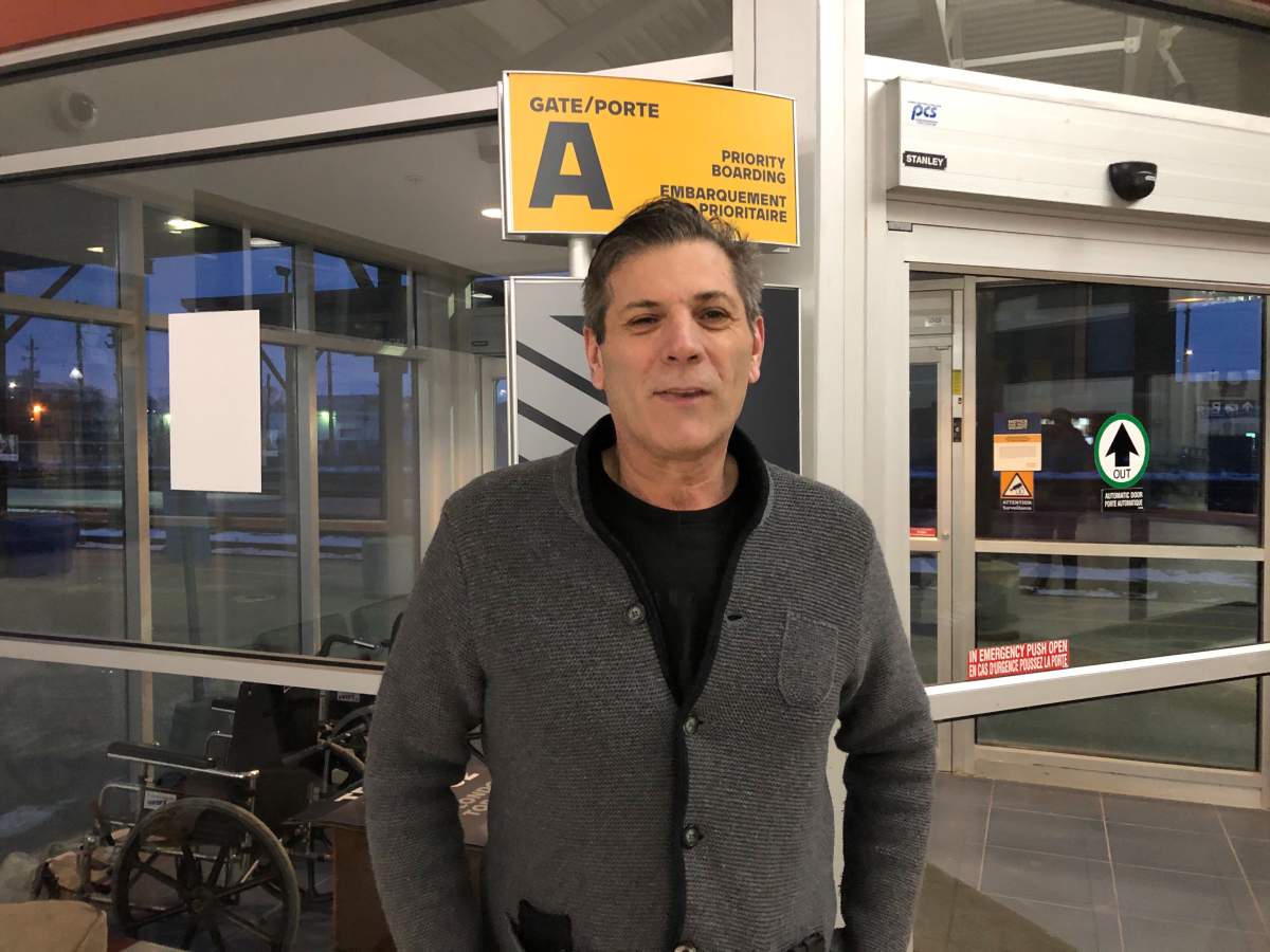 Ross Agathos had previously planned to drive to Toronto on Thursday morning but picked up a last-minute ticket when seats became available.