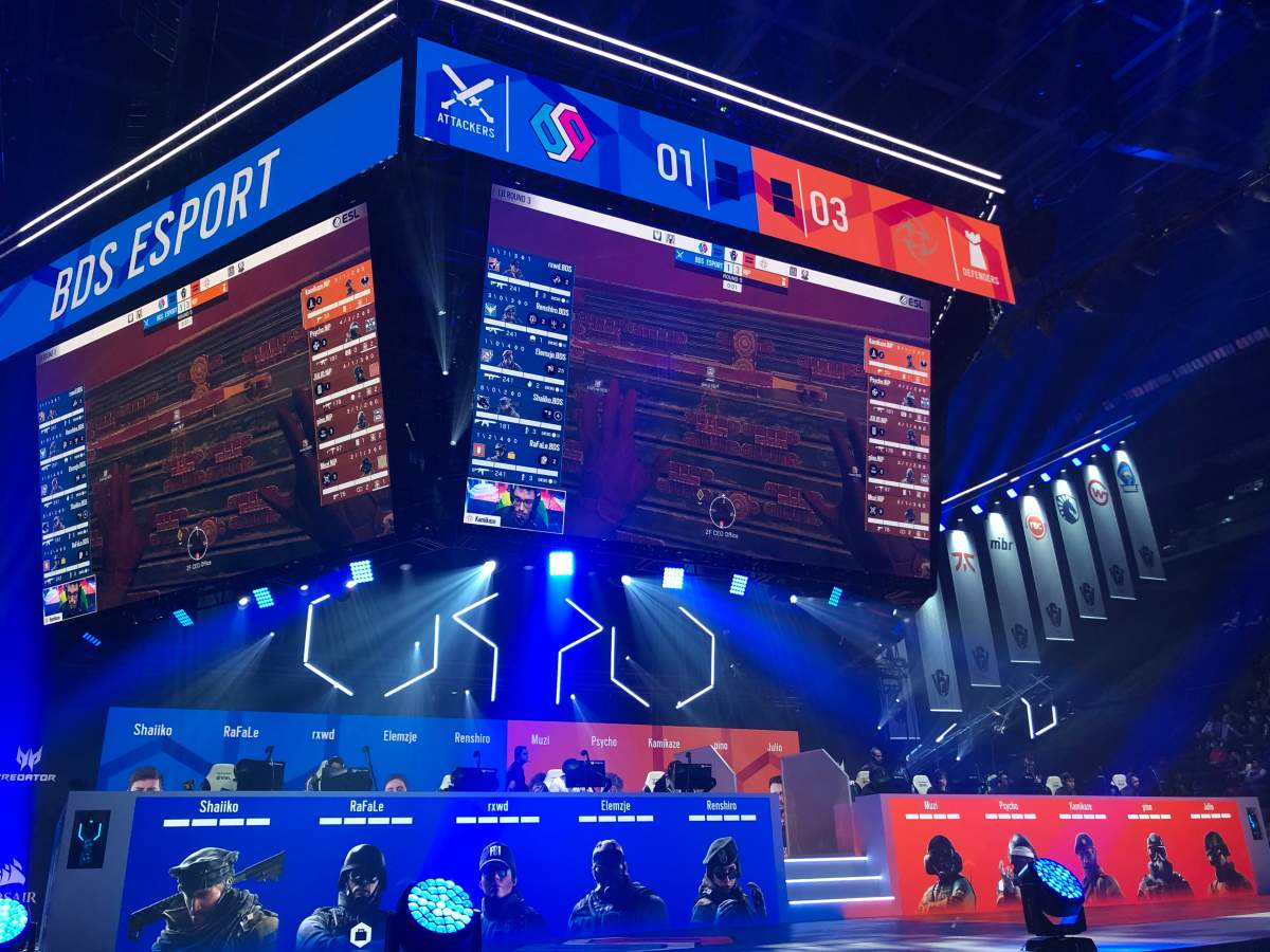 Montreal tournament attracts thousands of people at Place bell on Saturday, Feb. 15, 2020.