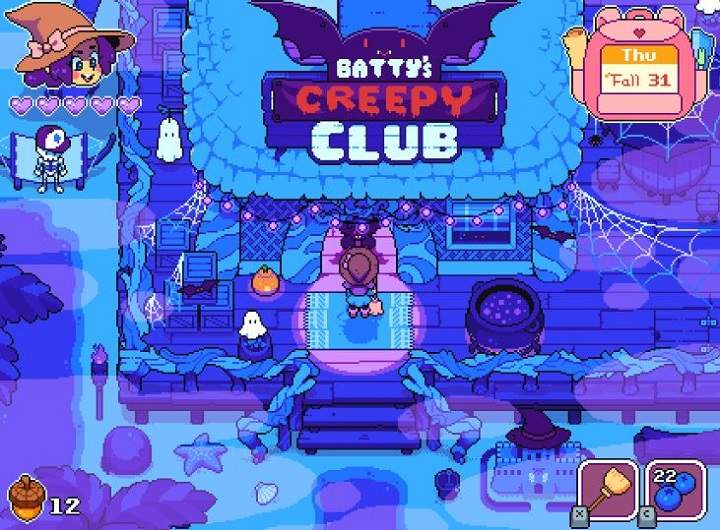 A screengrab of Moonshell Island, a game being developed by Regina resident Samantha Ramsay