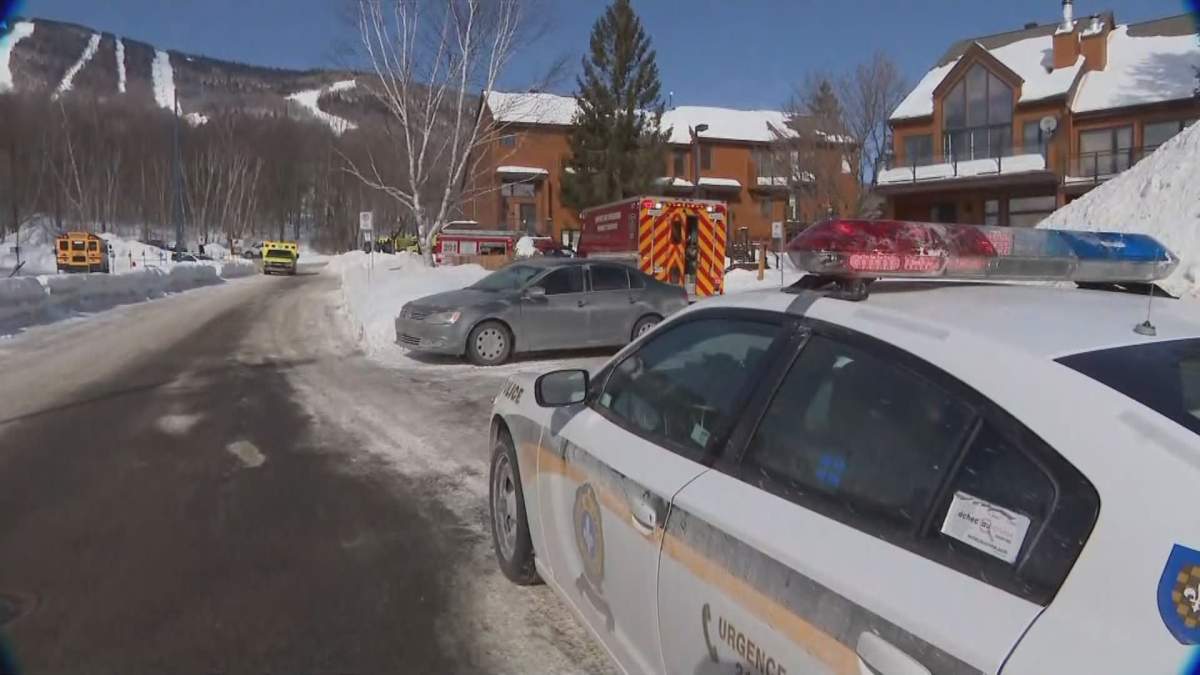The ski lift came to a sudden stop early Friday.