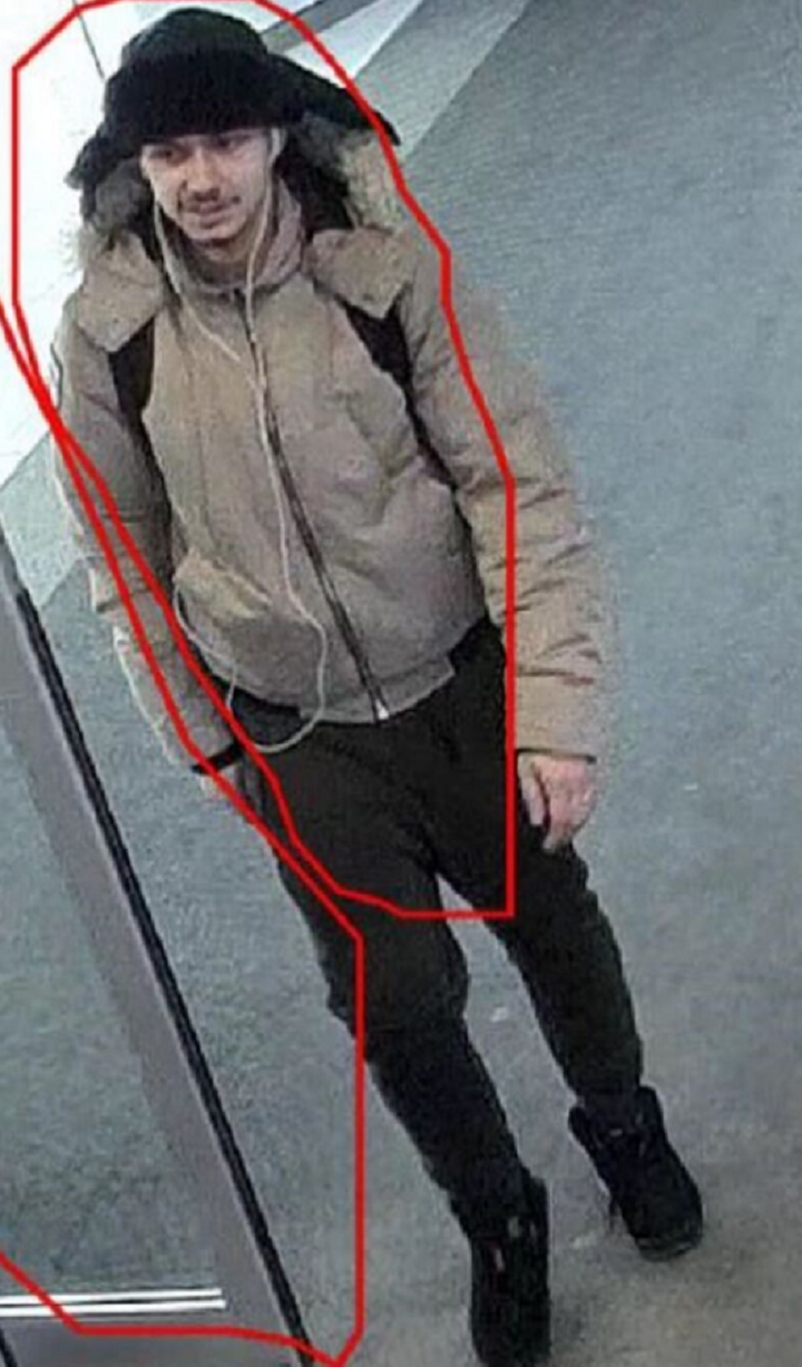 Photo of the suspect wanted in an indecent act investigation at a Toronto clothing store.