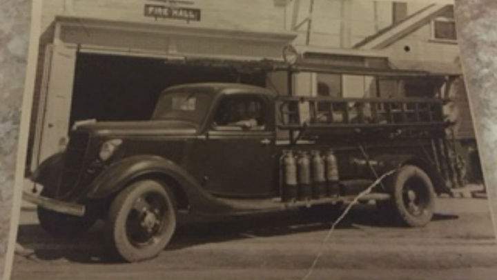 When Konechny started, the department was still using a second-hand V8 Ford chassis purchased in 1937 and a 1956 International truck.