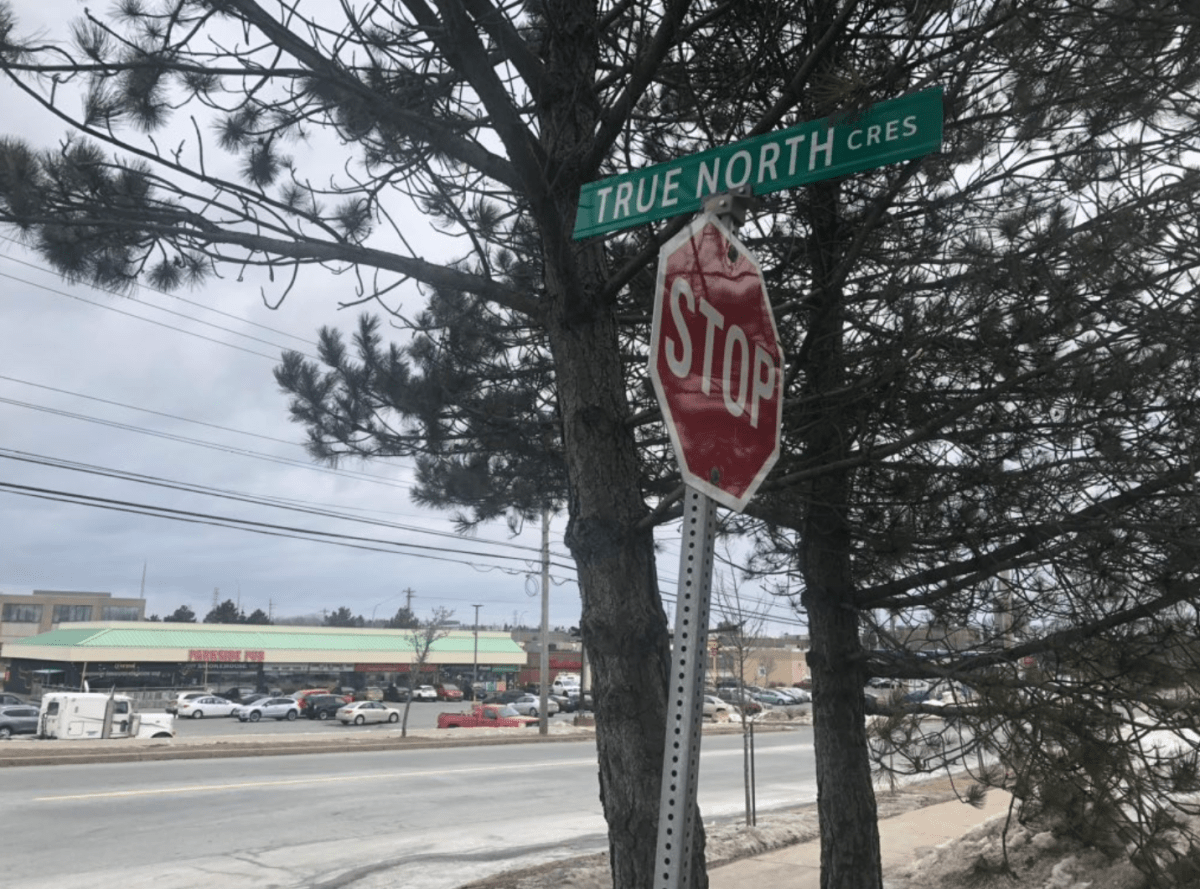 True North Crescent is seen on Saturday, Feb. 22, 2020. 