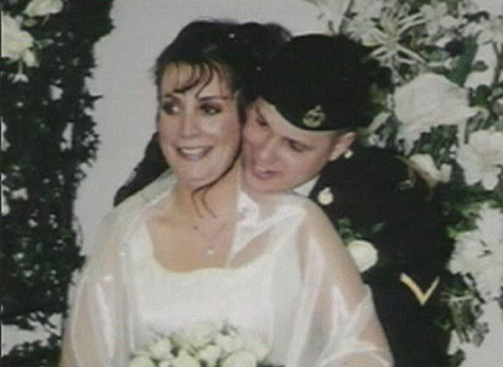 Michael and Liana White at their wedding.