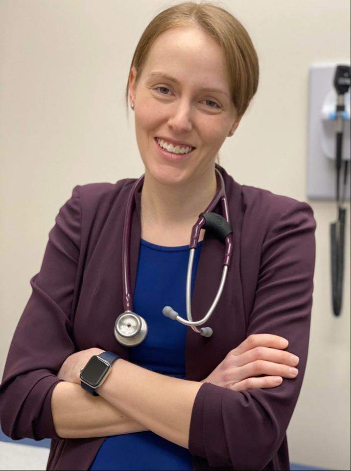 Dr. Heather Shonoski, a physician in Peace River, Alberta.