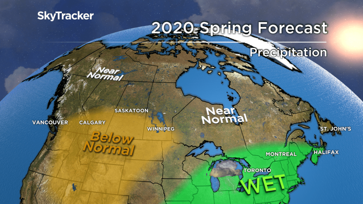 2020 spring weather forecast: Warmer-than-normal patterns for much of Canada - image