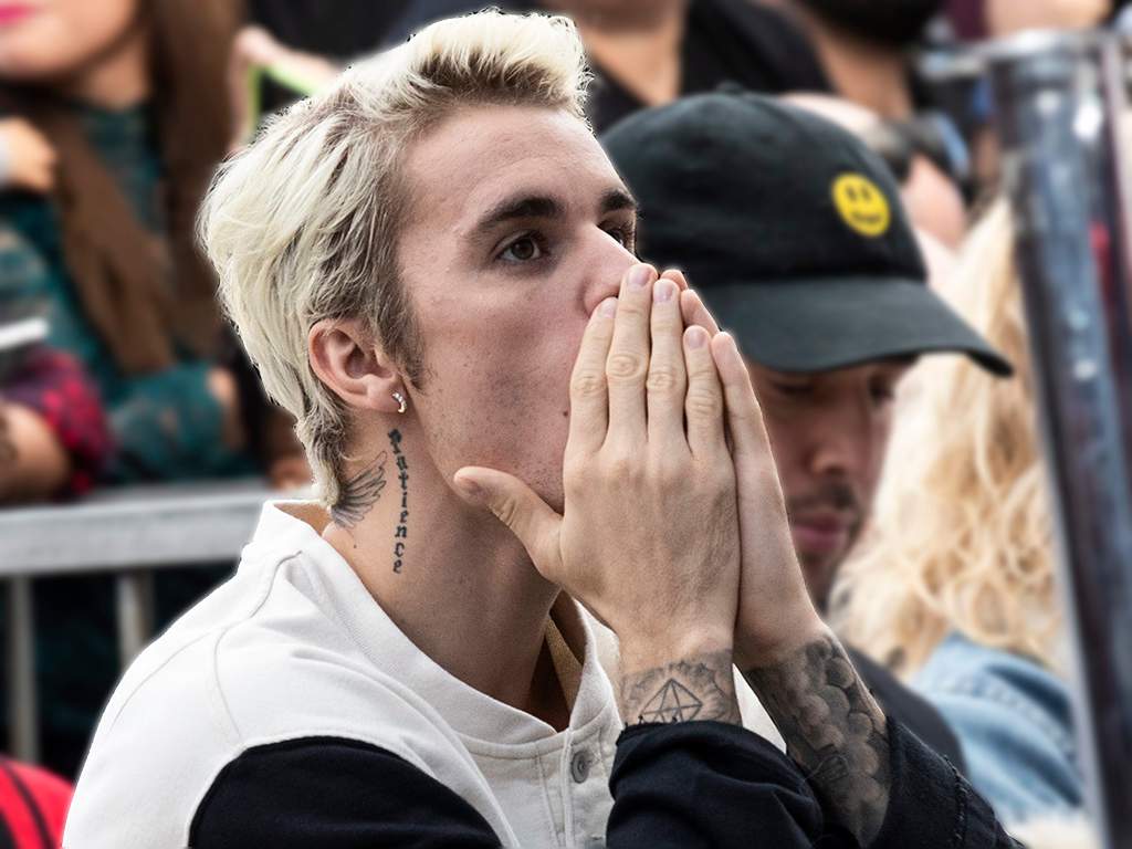 Canadian singer Justin Bieber attends the ceremony honouring Universal Music Group CEO Sir Lucian Grainge with the 2,685th star on the Hollywood Walk of Fame, in Hollywood, Calif., on Jan. 23, 2020.