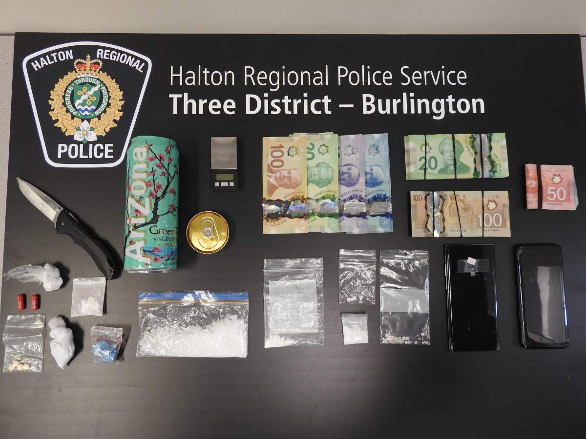 A large drug bust led to three arrests in Burlington. 