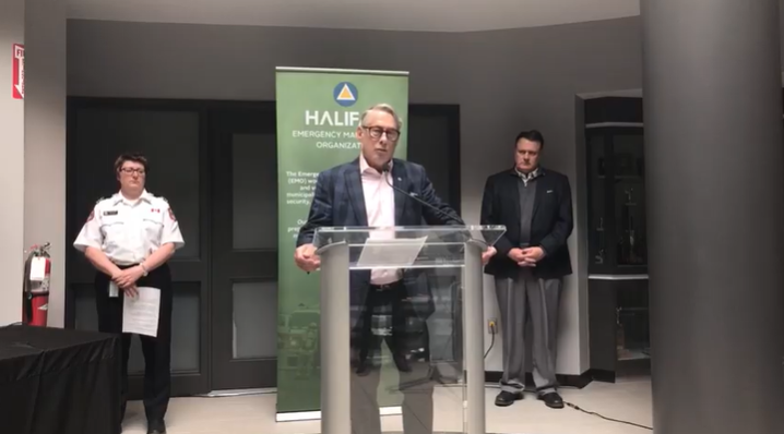 Halifax Regional Municipality Chief Administrative Officer Jacques Dubé provides a COVID-19 update on March 19, 2020.