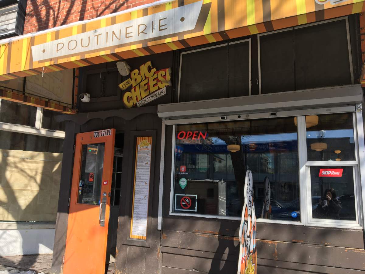 The Big Cheese Poutinerie one of many Calgary restaurants suffering during pandemic
