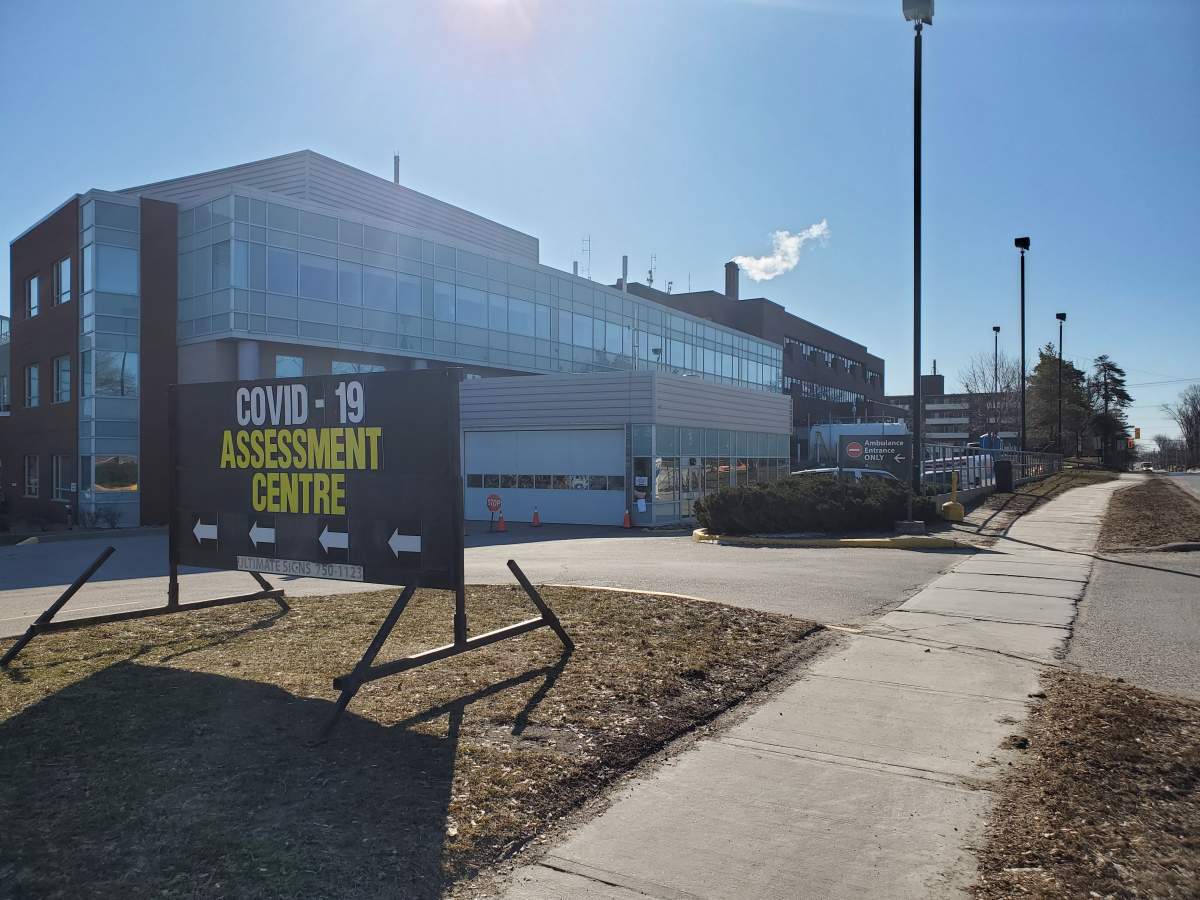 Ross Memorial Hospital in Lindsay, Ont., is bringing its COVID-19 asessment centre back. 