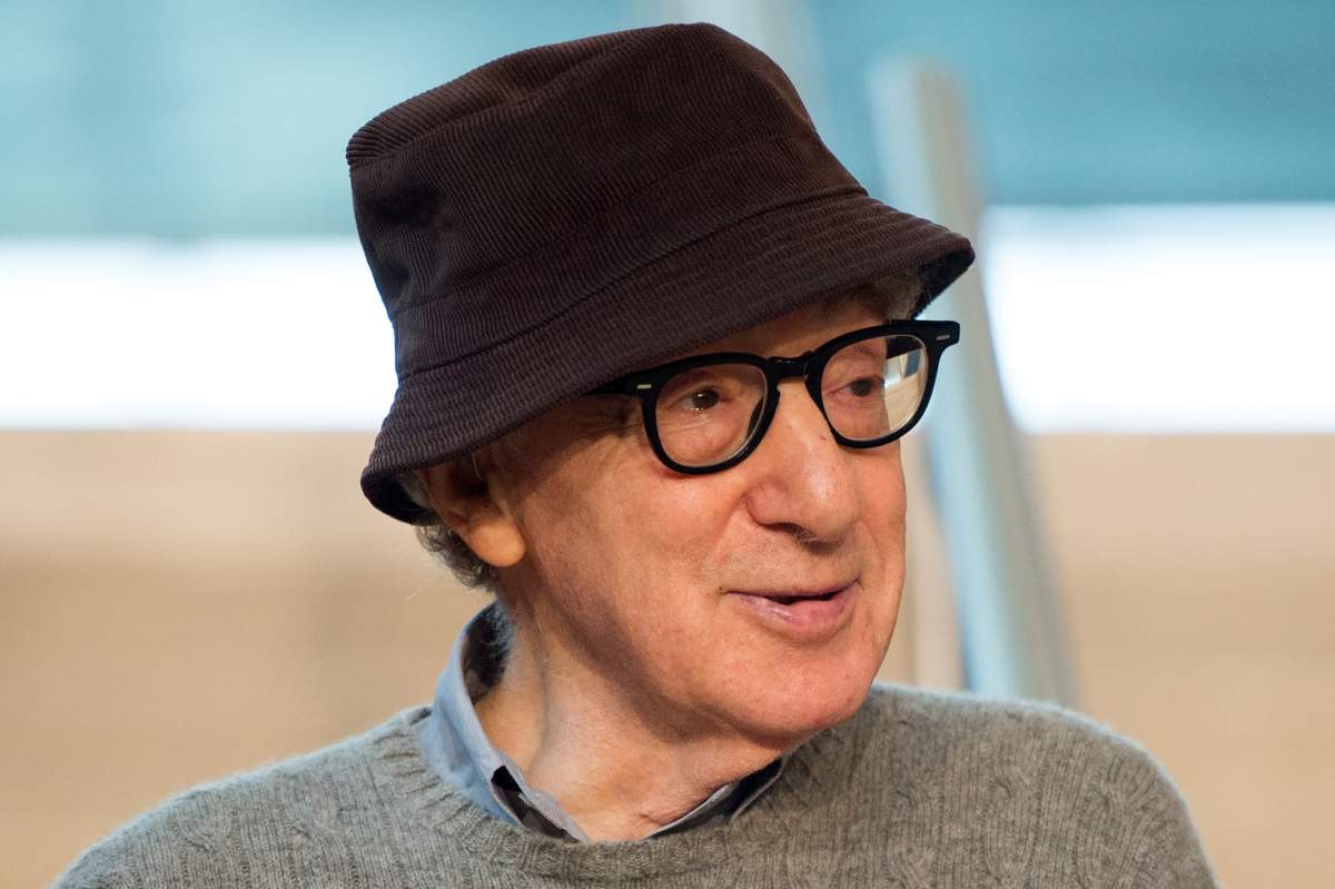U.S. director Woody Allen poses during a photocall in the northern Spanish Basque city of San Sebastian, where he will start shooting his yet-untitled next film, on July 9, 2019. 