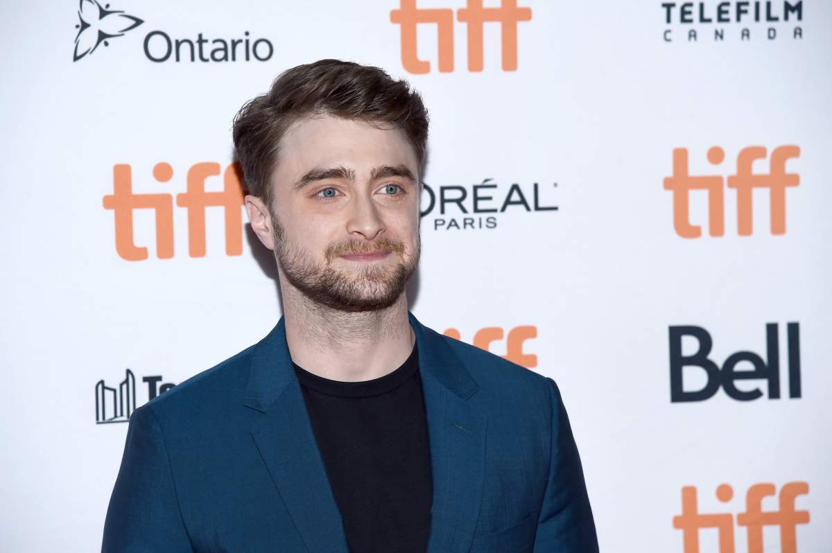 Daniel Radcliffe attends the 'Guns Akimbo' premiere during the 2019 Toronto International Film Festival at Ryerson Theatre on Sept. 9, 2019 in Toronto.
