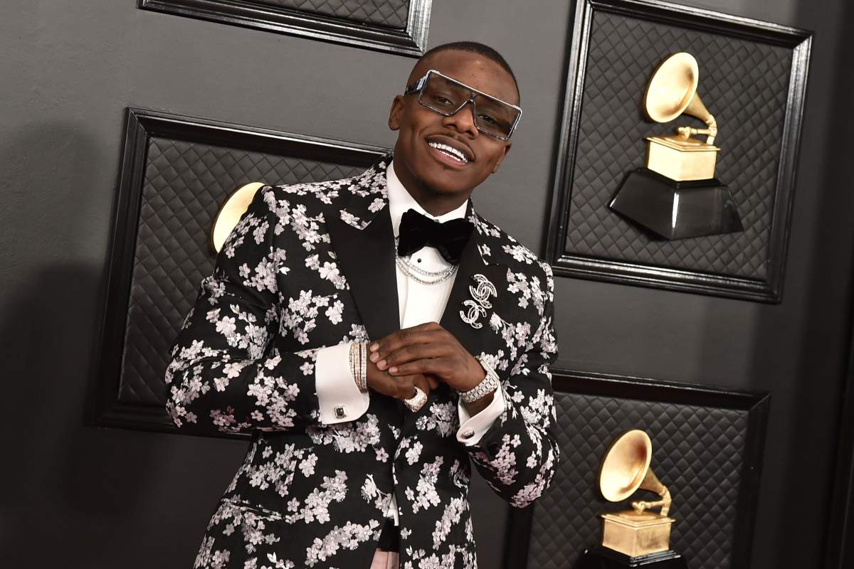 DaBaby attends the 62nd Annual Grammy Awards at Staples Center on January 26, 2020 in Los Angeles, CA. 