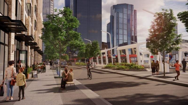 An early rendering of the 2nd Avenue station.