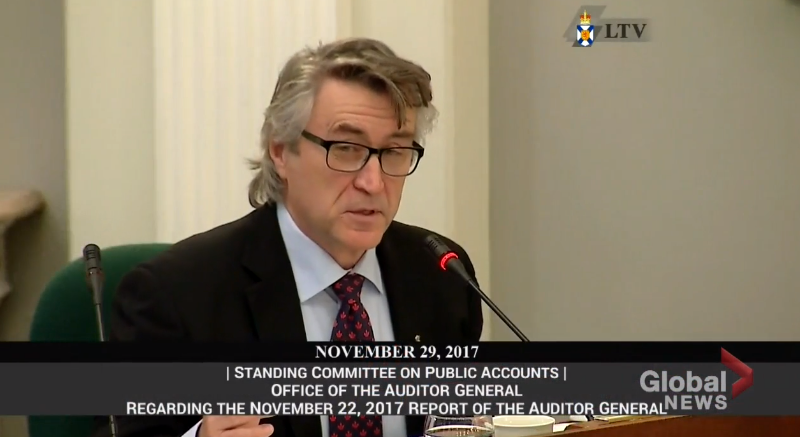 Nova Scotia MLA Hugh MacKay is seen on Nov. 29, 2017. 
