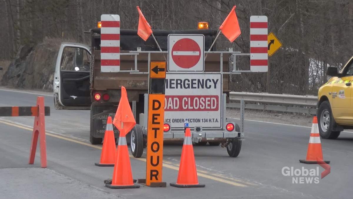 A woman died following a head-on collision on Hwy. 7 east of Madoc on Monday morning.