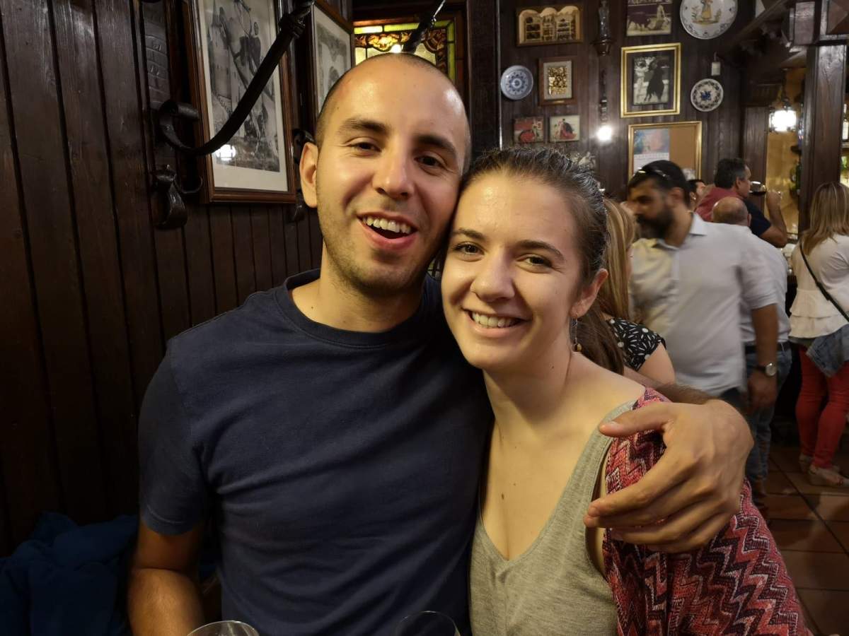 Niki Hyndman and her fiancé. Supplied by Niki Hyndman
