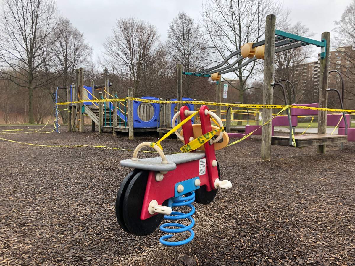 gibbons park playground coronavirus