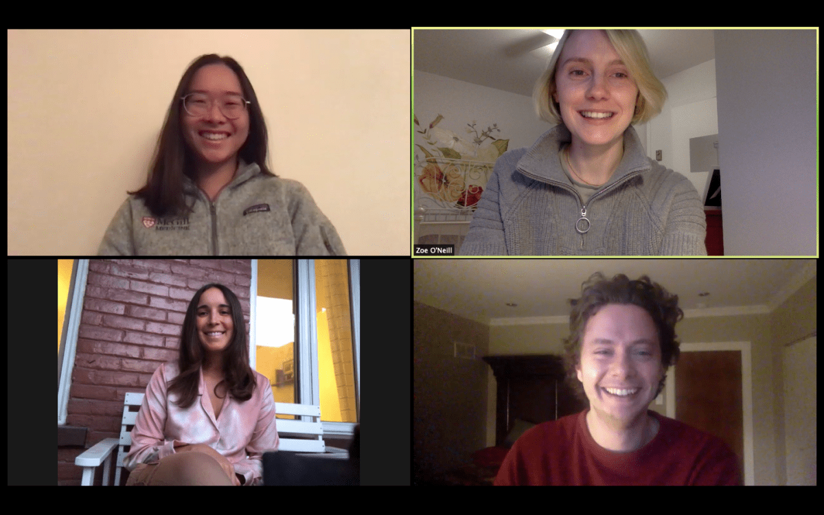 McGill University students helping frontline health care workers in Montreal - image