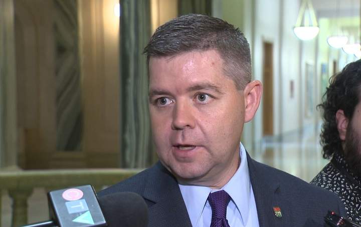 Saskatchewan’s Minister of Trade and Export Jeremy Harrison