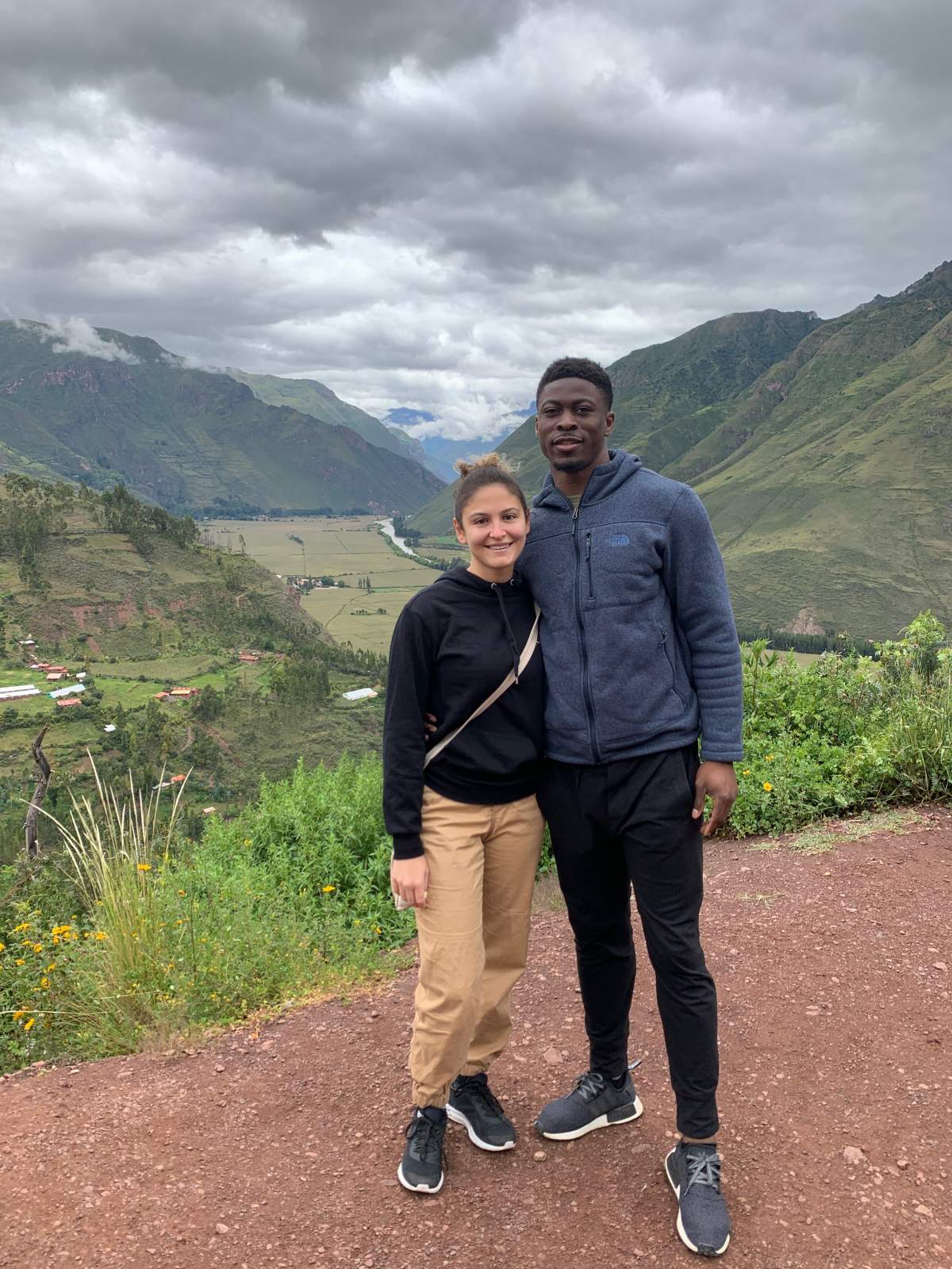 Lauren Ianni and her boyfriend Jester Weah are stranded in Cusco, Peru.