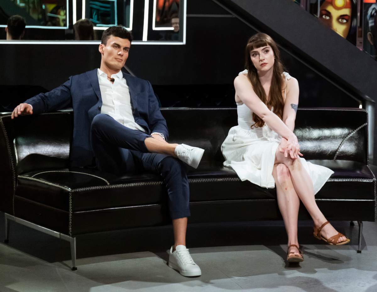 (L-R): Micheal and Brooke from 'Big Brother Canada.'.