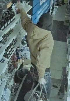 A suspect in a reported break-and-enter at a store in Janetville.