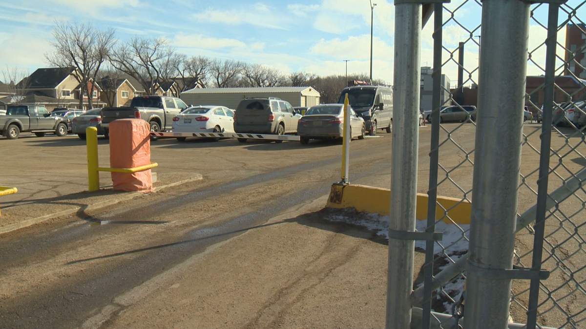 Three areas of anomalies were detected in the northwest parkade at the Regina General Hospital which led to the decision for excavation to determine what lies beneath.