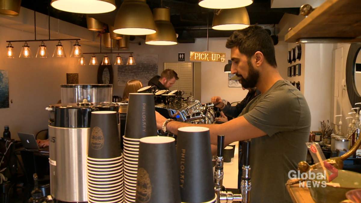 Philosafy Coffee on 17 Avenue Southwest is offering free drinks to nurses, doctors and EMS staff who have a registered Alberta Health Services (AHS) email.