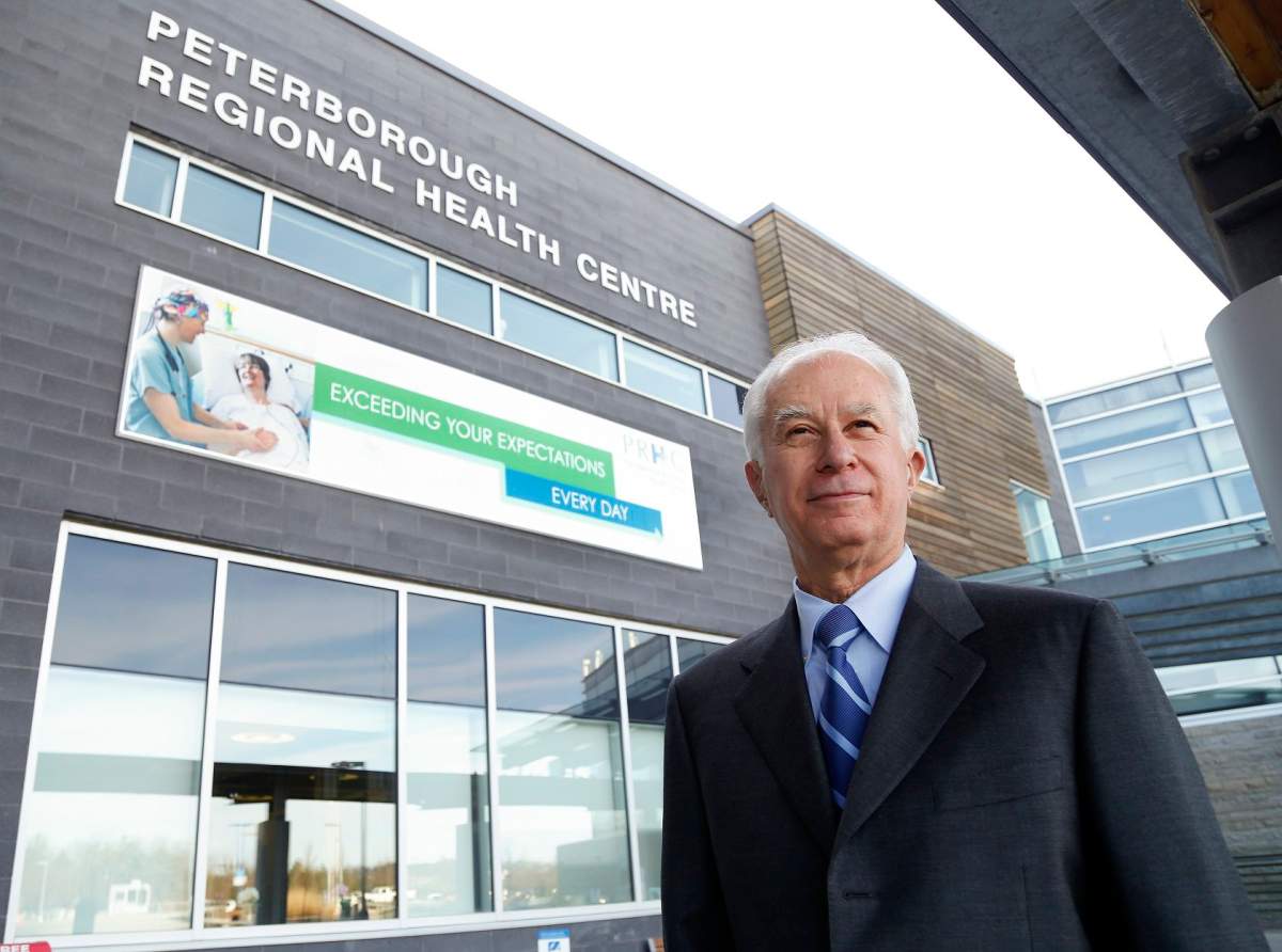 Dr. Peter McLaughlin, president and CEO of Peterborough Regional Health Centre, was the city's highest-earning public-sector employee in 2019.