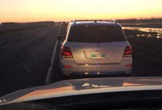 This driver was handed over $1,100 in fines for various offences.