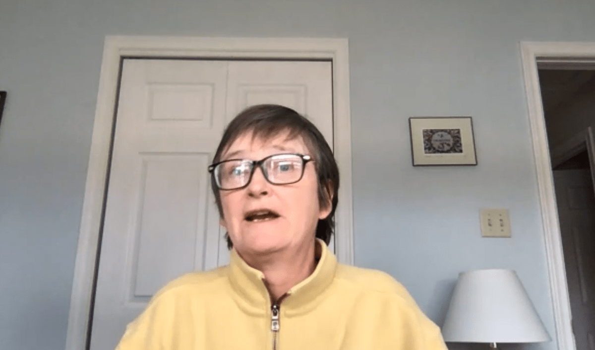 Robin McGee speaks with Global News on March 20, 2020.