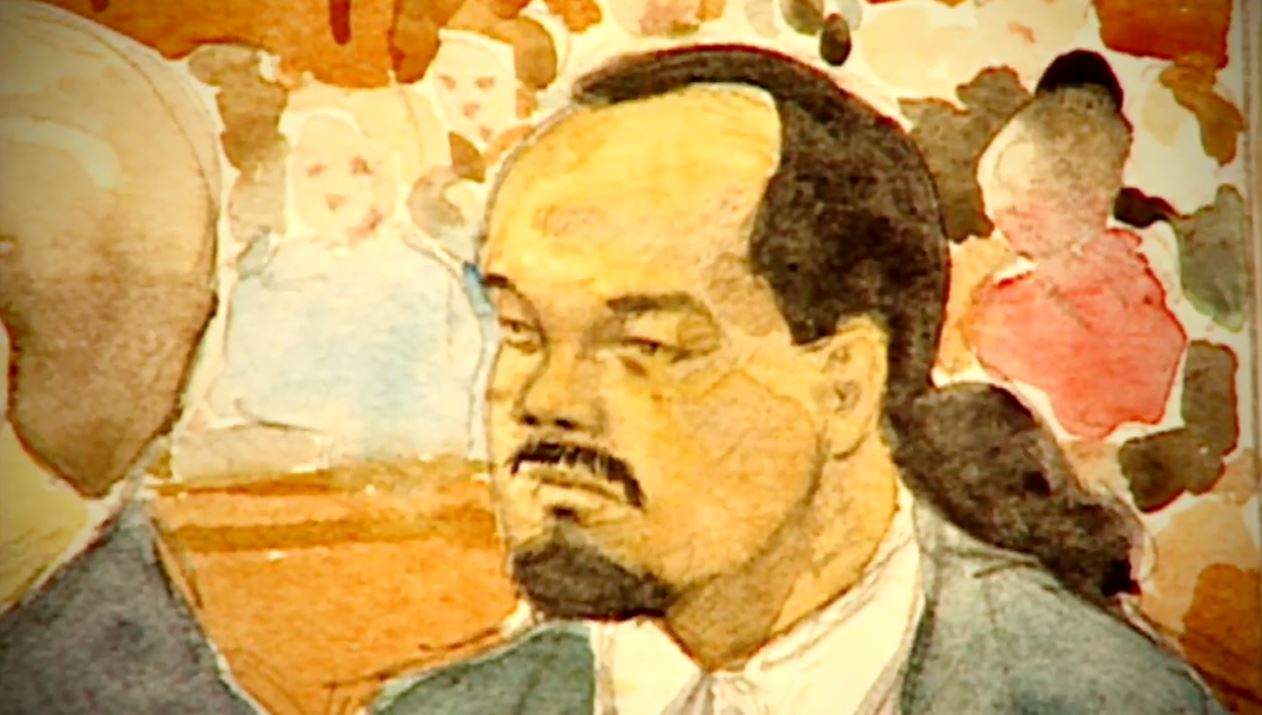 Francis Carl Roy (court sketch).