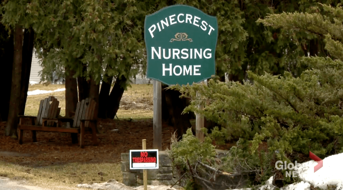 20 residents have died at the Pinecrest Nursing Home in Bobcaygeon, Ont., the facility's medical doctor reported Friday.