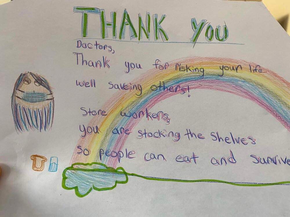 8-year-old Ayla submitted this artwork to the Code 15 project