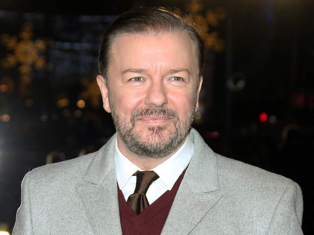 Actor Ricky Gervais poses for photographers upon arrival for the premiere of the film 'Night at the Museum, Secret of the Tomb' in London on Dec. 15, 2014.