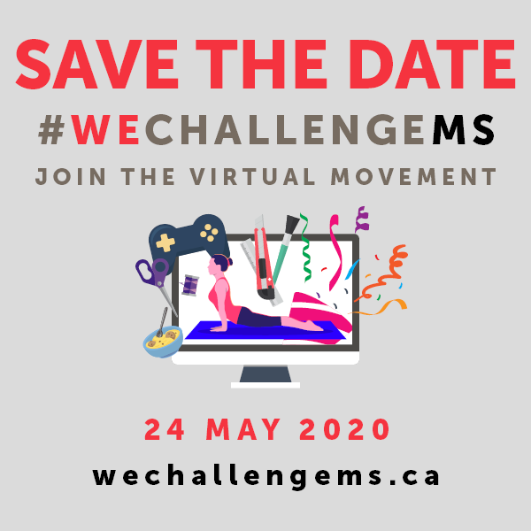 The MS Society has launched a virtual fundraising challenge for the month of May.