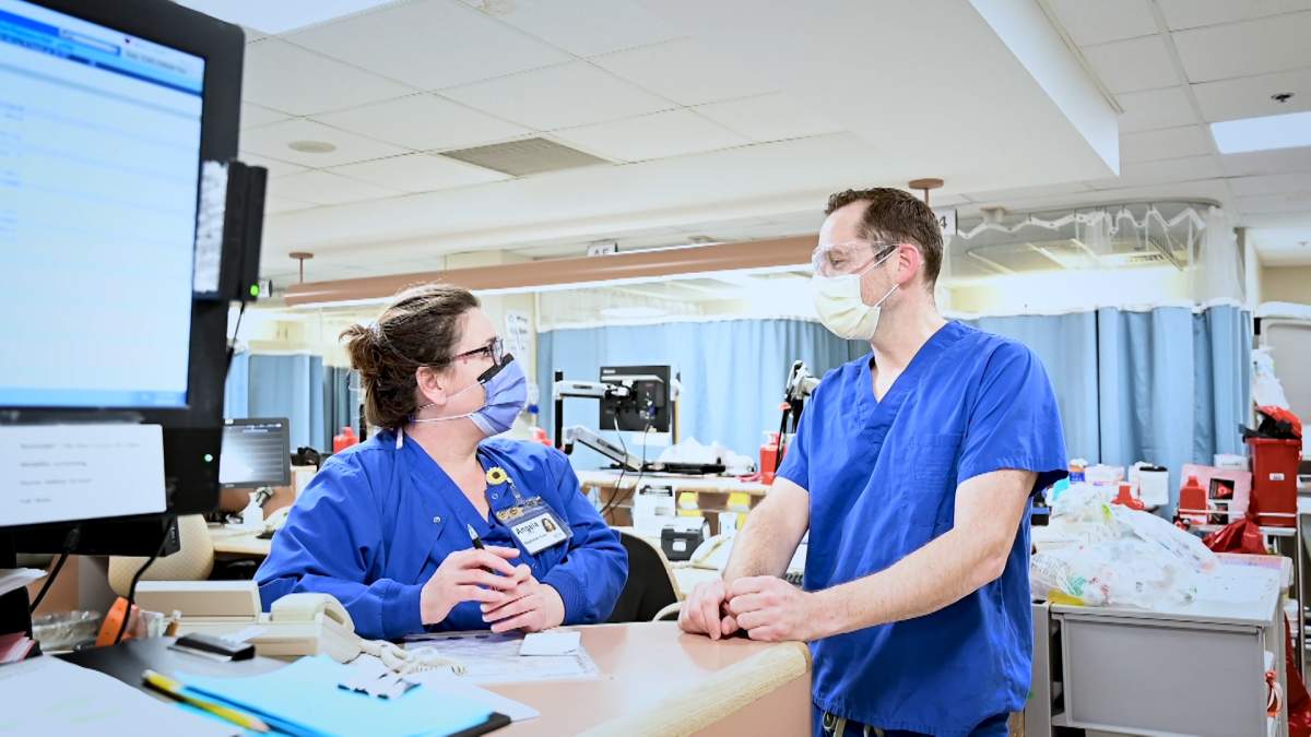Dr. David Messenger, chief of emergency medicine at the Kingston Health Sciences Centre.