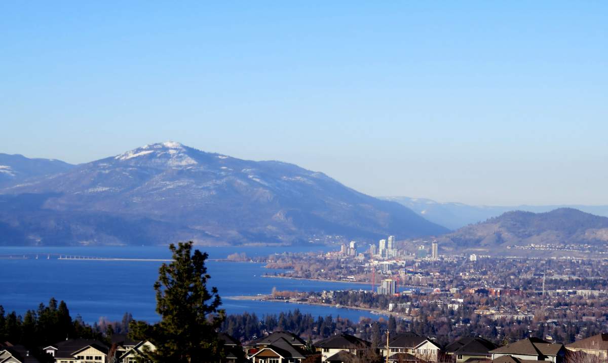 FILE. View of Kelowna from Upper Mission. 