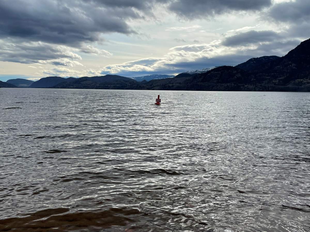 A photo of Skaha Lake.
