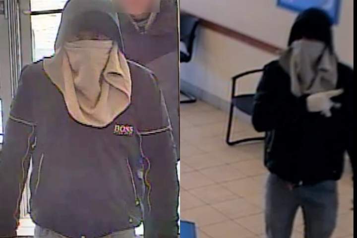 At approximately 2 p.m. on April 1, 2020, a man walked into the Bank of Montreal at 3690 Westwinds Dr. N.E. and demanded money while making threats, Calgary police say. 