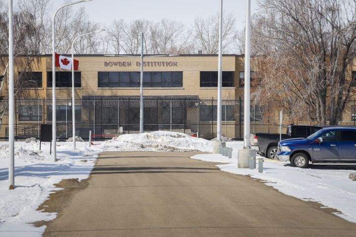 The Bowden Institution medium security facility near Bowden, Alta., Thursday, March 19, 2020.