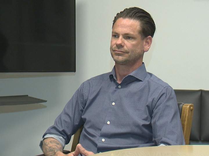 Chris Williams talks to Global News on Tuesday afternoon.