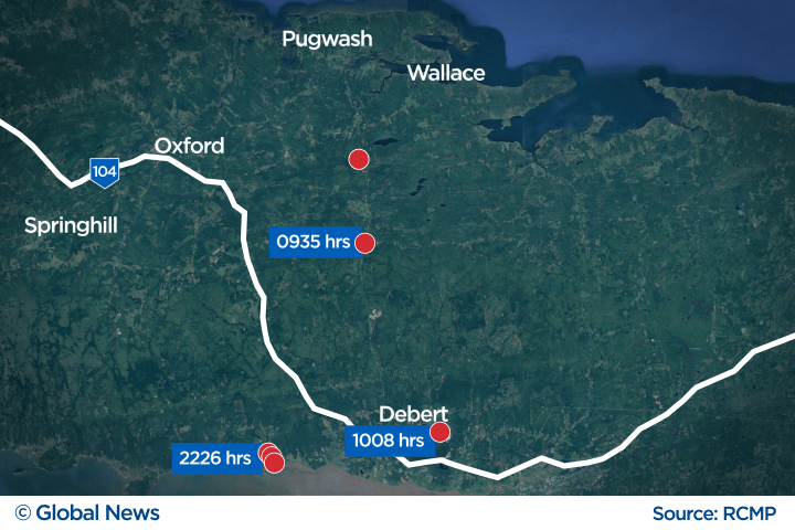 Nova Scotia RCMP release terrifying timeline of 13-hour shooting rampage - image