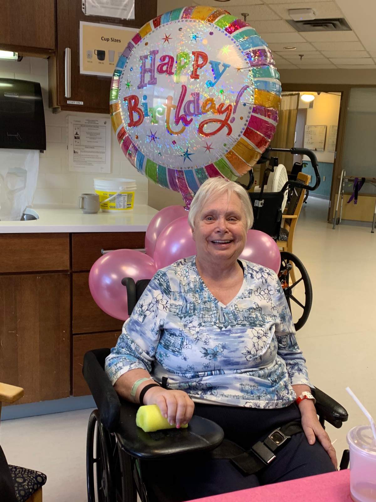 76-year-old Audrey Morris.