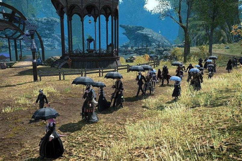 Final Fantasy 14 players pay tribute to a fellow gamer who died after contracting COVID-19.